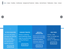 Tablet Screenshot of medindiahospitals.com